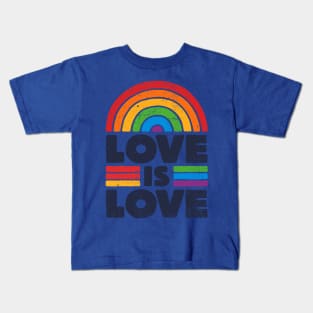 Love is Love LGBT 1 Kids T-Shirt